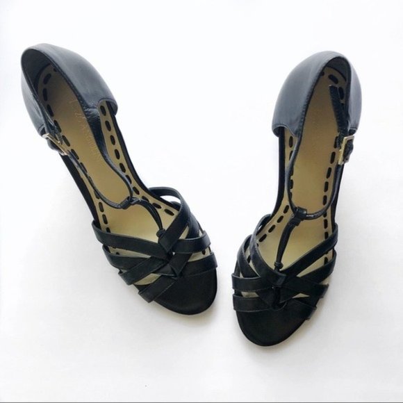 Enzo Angiolini Strappy Peep Toe Sandal - Picture 2 of 5